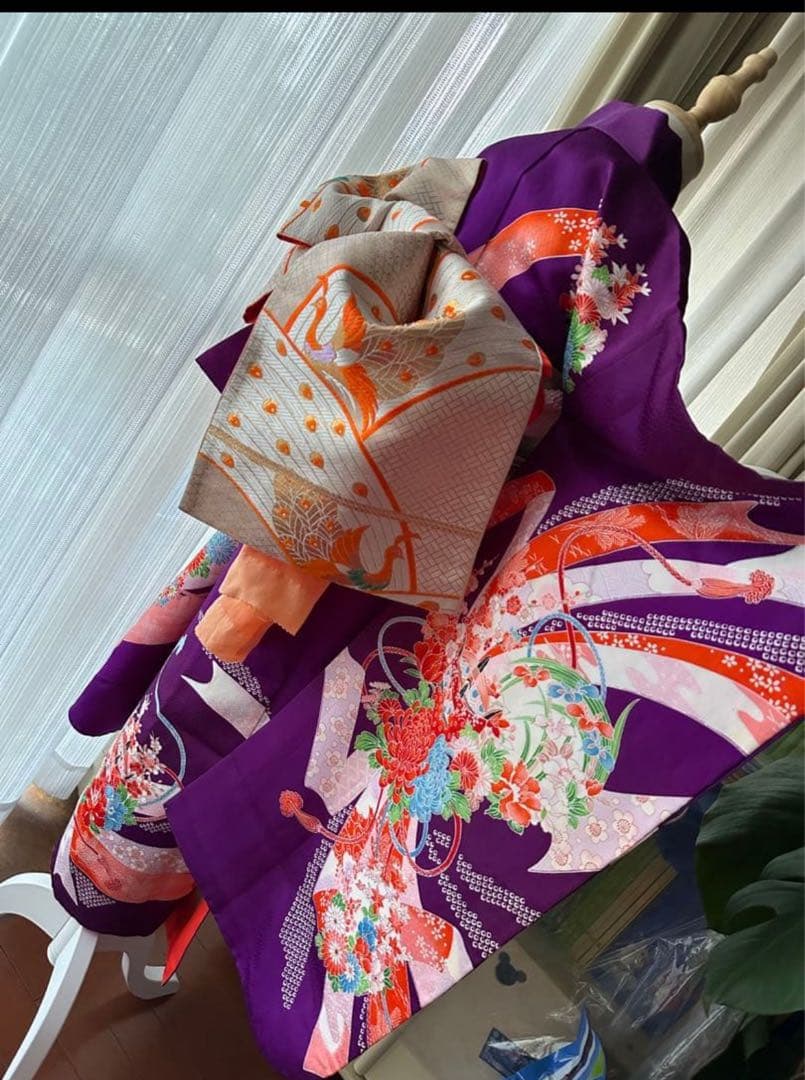 7歳七五三　着物　フルセット