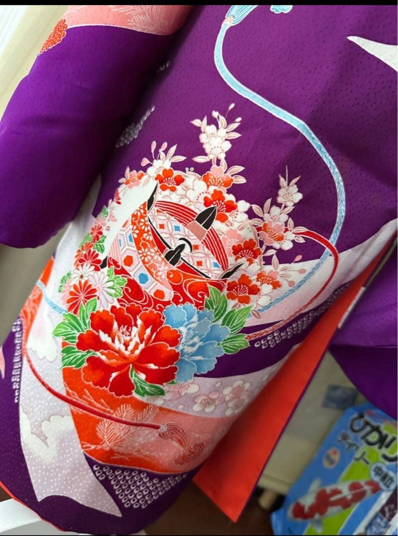 7歳七五三　着物　フルセット