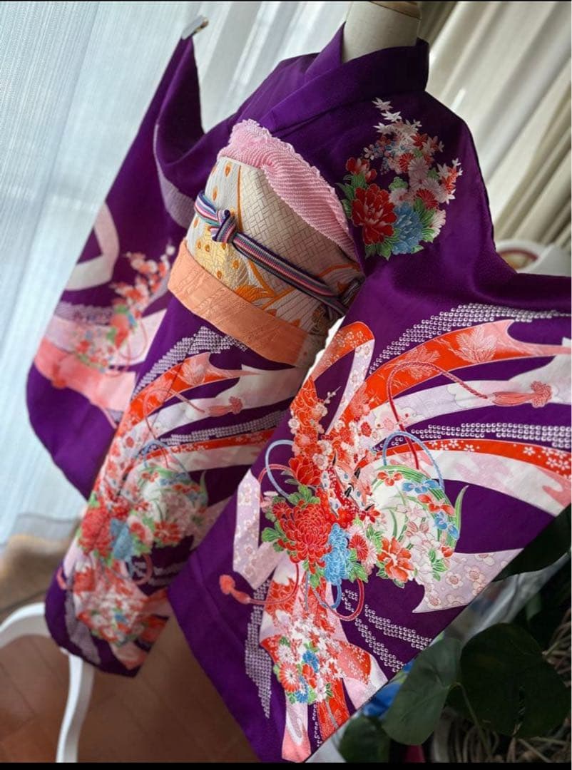 7歳七五三　着物　フルセット