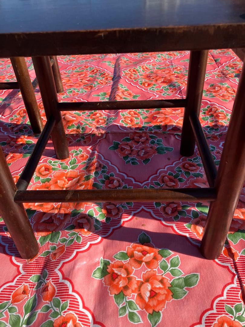 アンティーク 北海道民芸 スツール チェア 椅子　イス ヴィンテージ ③