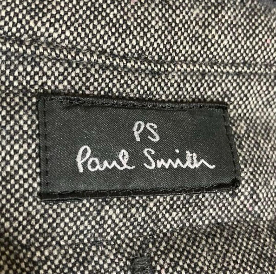 美品 ポールスミス メランジ ウール トレンチコート ピーコート ライナー
