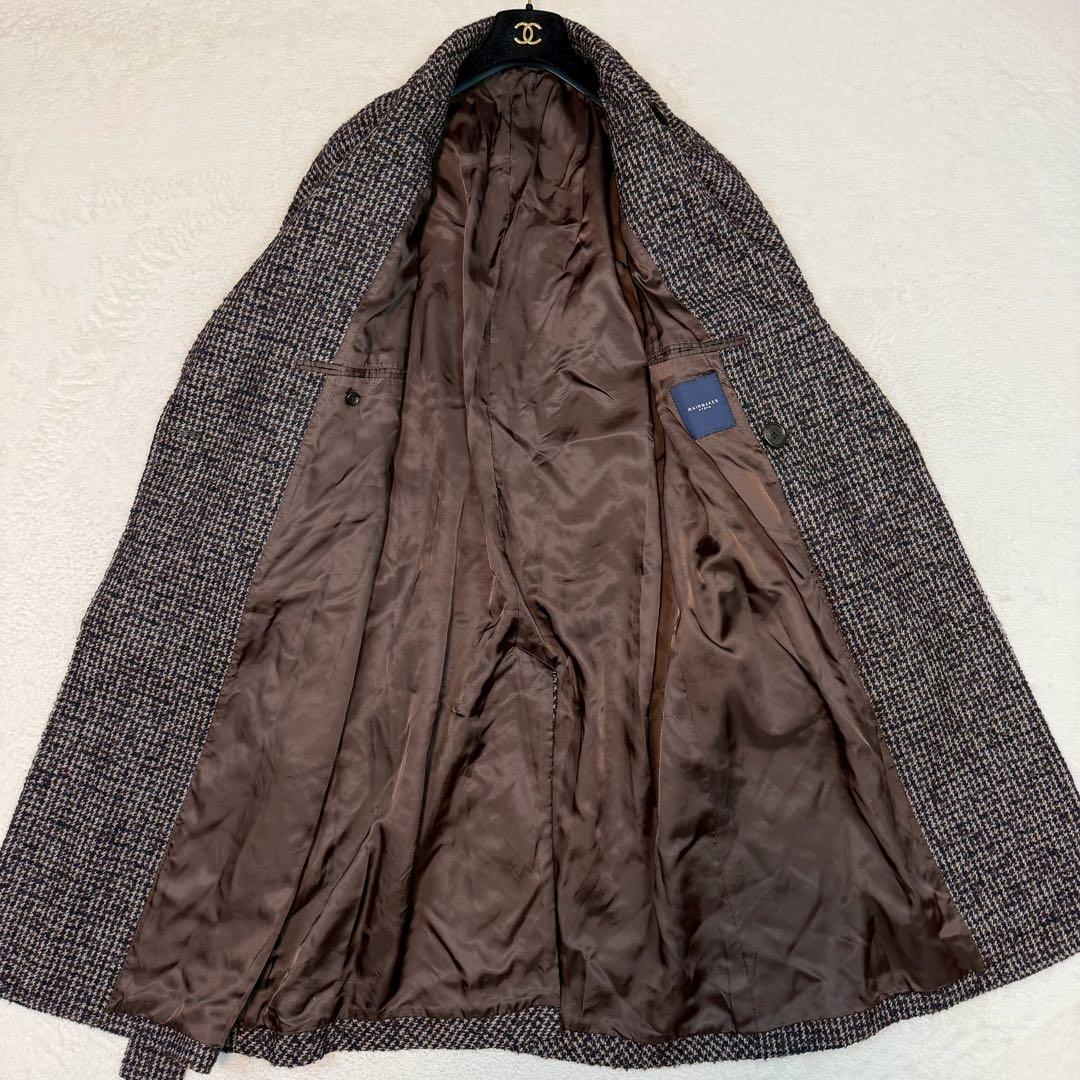 美品 XLサイズ RAINMAKER warp coat 日本製 ロング