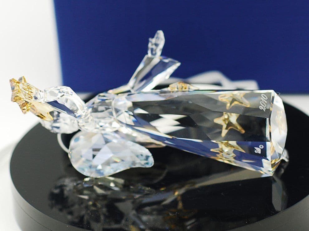 スワロフスキー クリスタル2010年度限定 エンジェル天使 オーナメント 置き物