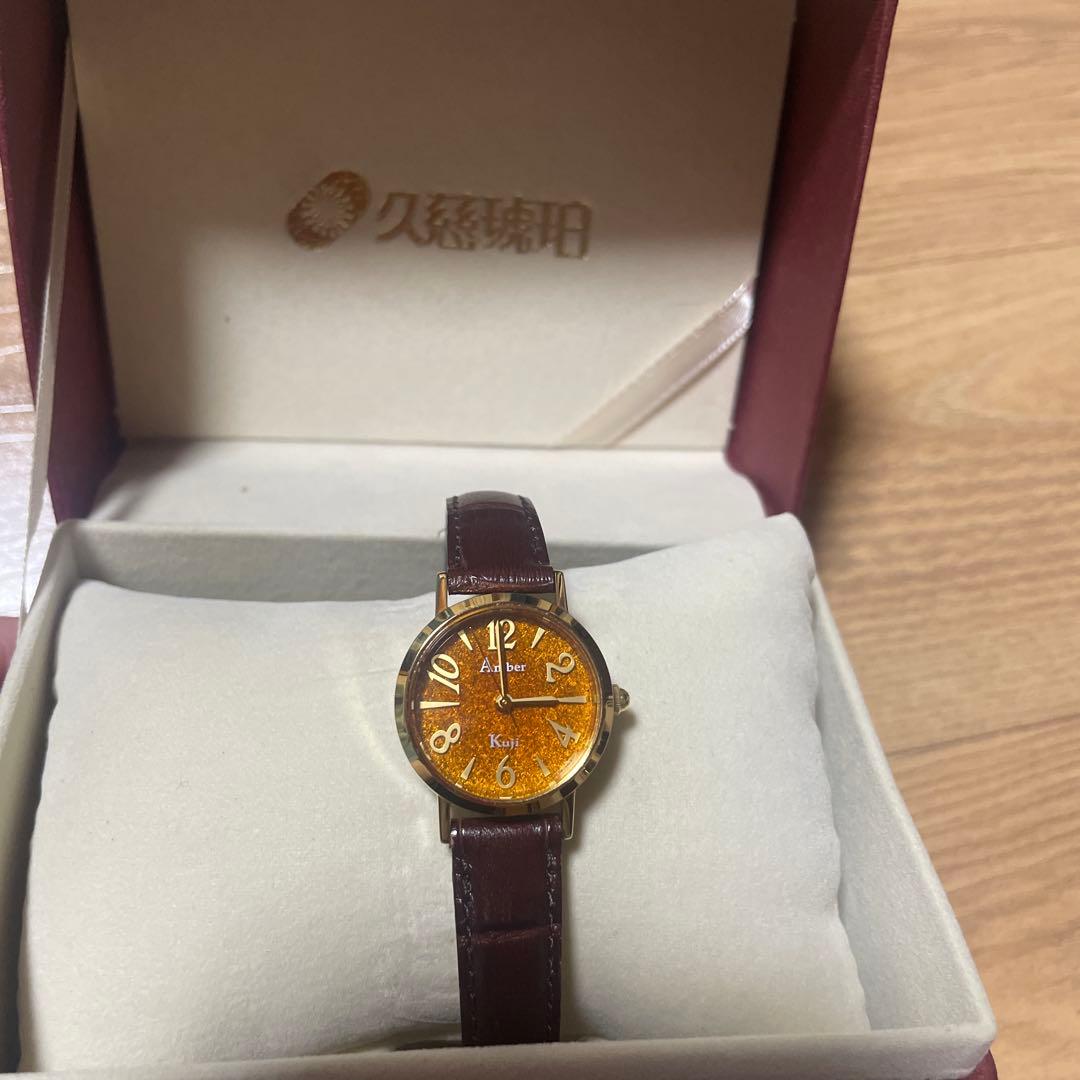 久慈琥珀　アンバーウォッチ　Amber 腕時計