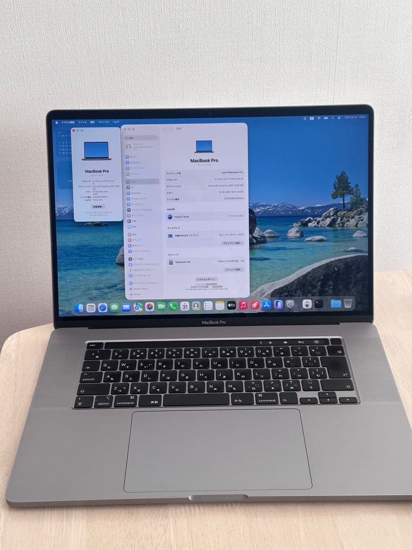 動作品！MacBook Pro (16-inch, 2019) i9•1TB