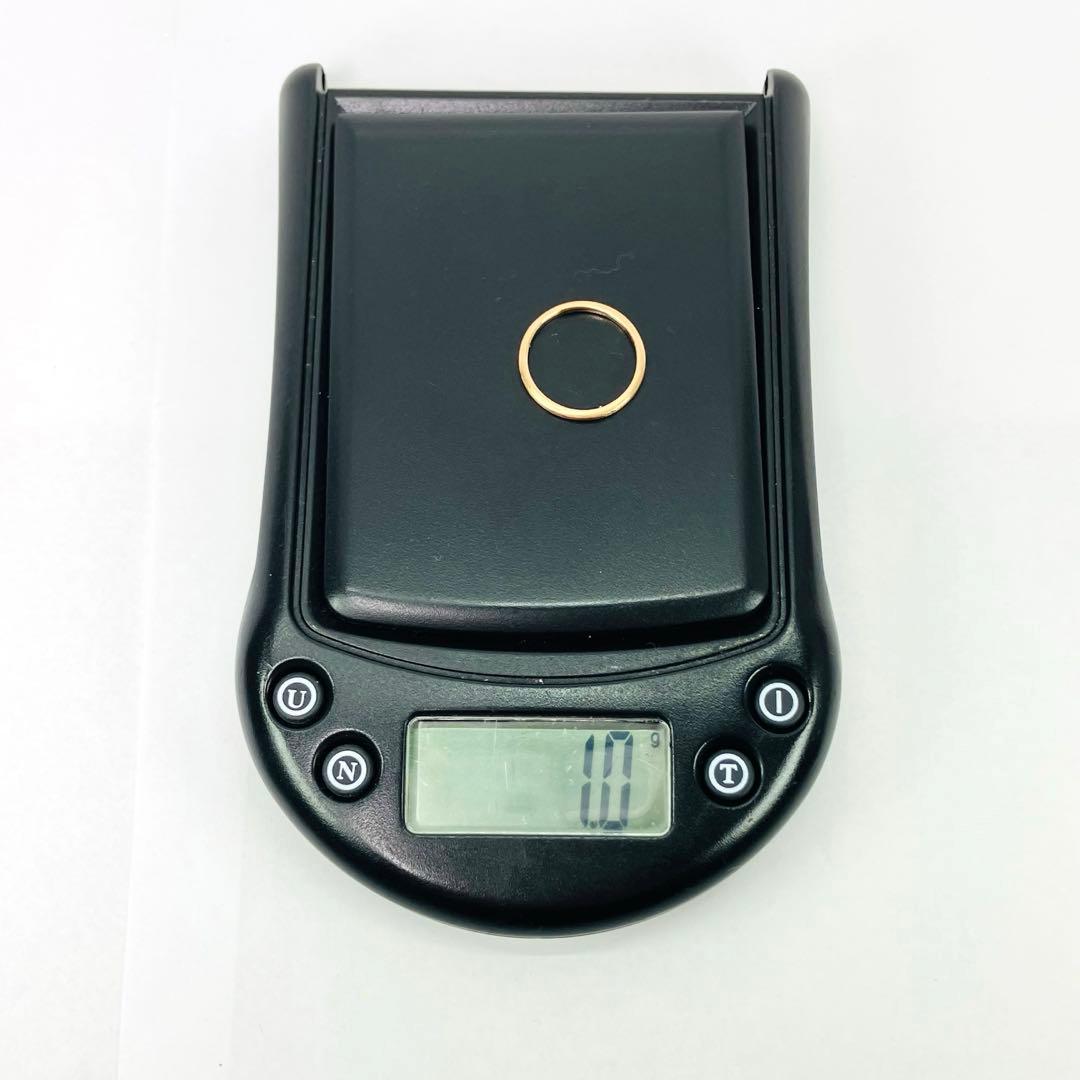 ☆のん☆のん☆ アガット K10 ダイヤモンド付リング D:0.005ct