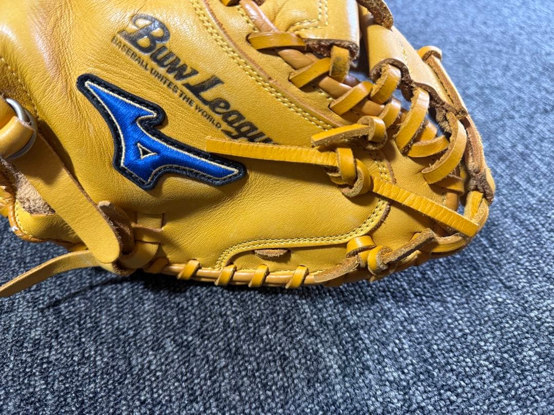 【極美品】 MIZUNO キャッチャー　ミット グローブ Buw League