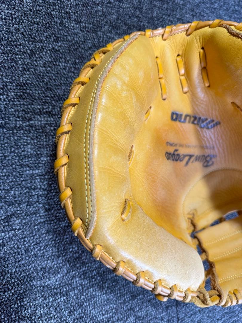 【極美品】 MIZUNO キャッチャー　ミット グローブ Buw League