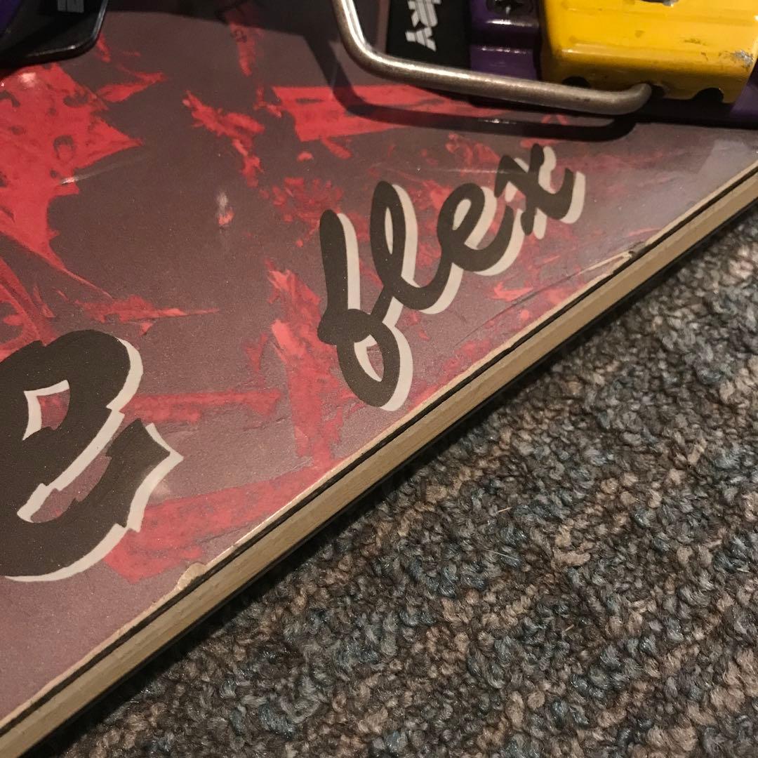 POGO スノーボード　ハードコアフレックスアルペンボード.ビンデング付き