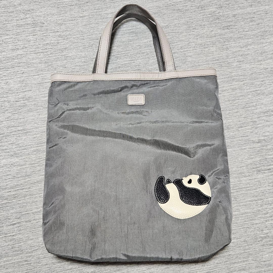 IBIZA イビサ ナイロン トートバッグ パンダ