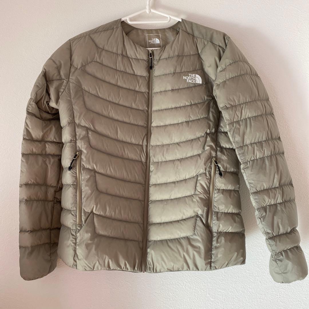 ノースフェイス　ダウン　サンダーラウンドネック