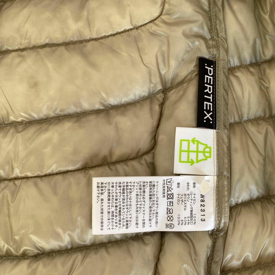 ノースフェイス　ダウン　サンダーラウンドネック