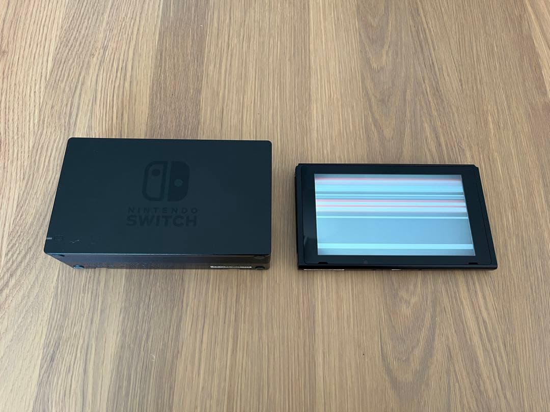 【ジャンク】初期型 Nintendo Switch 本体 ドック付き