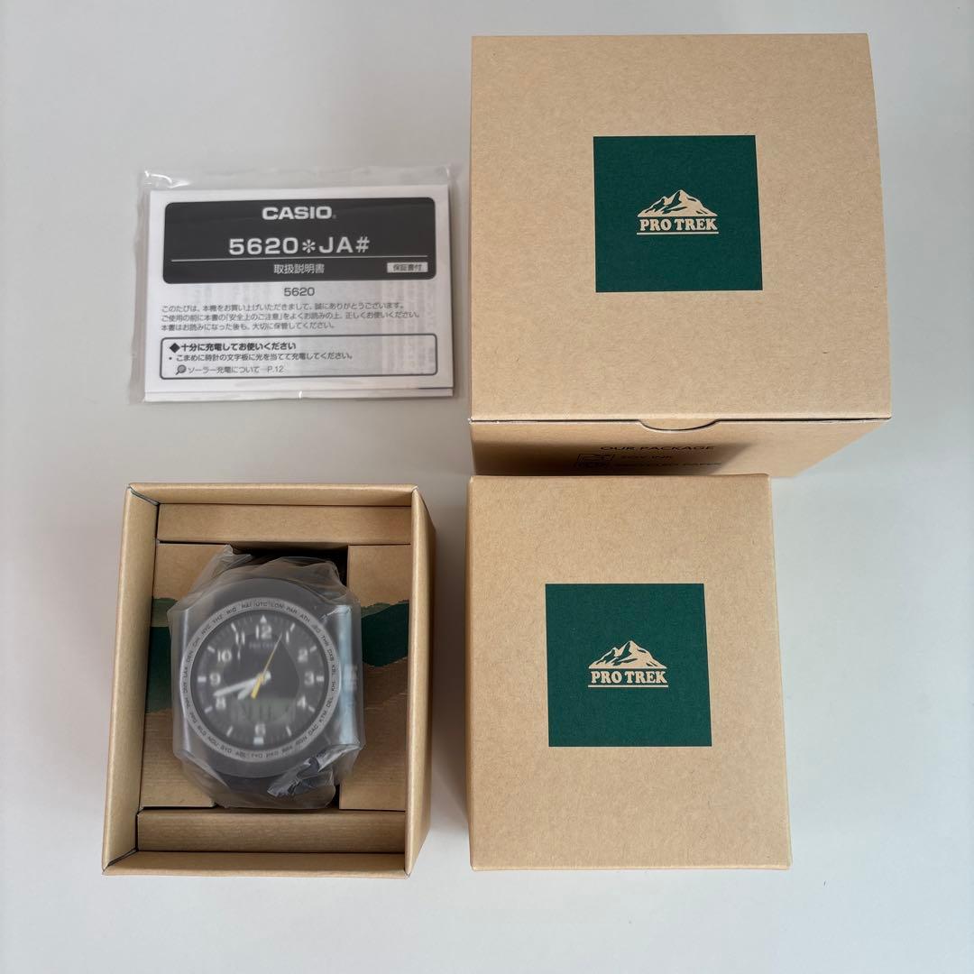 腕時計　カシオ5620 プロトレック（PRO TREK）