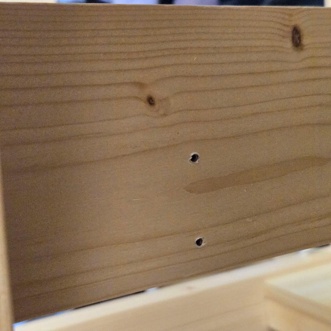 木製ロフトベッド 階段付き ナチュラルウッド