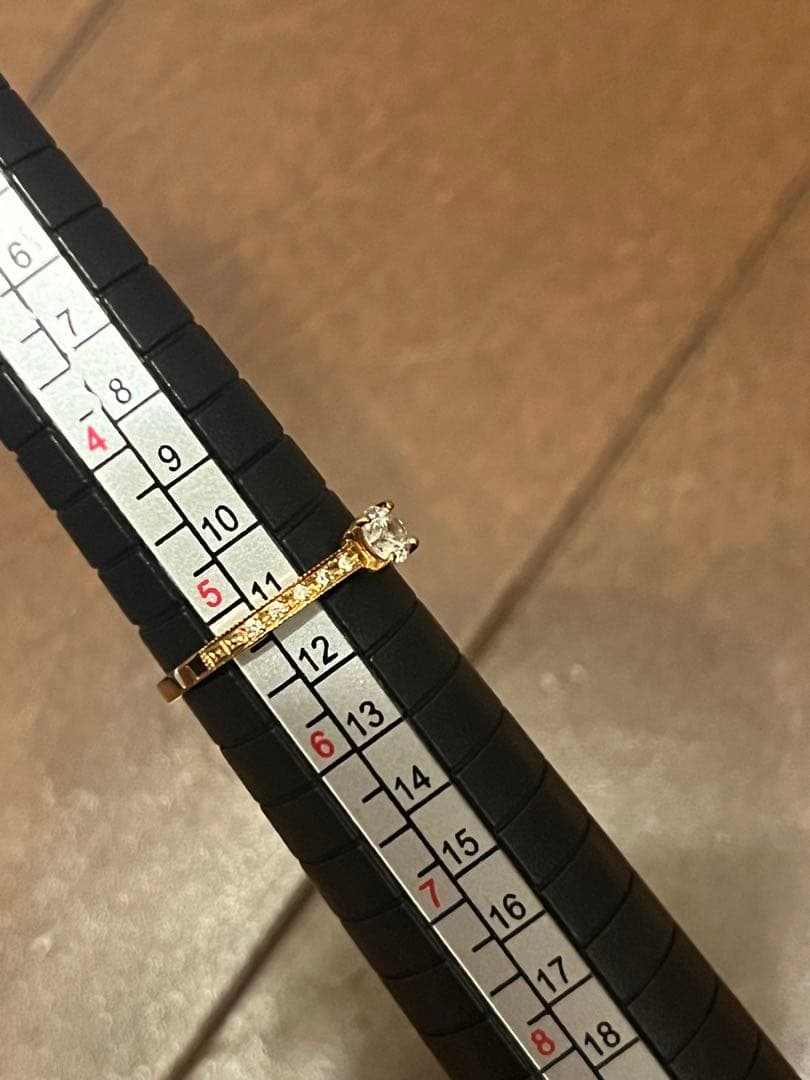 美品　18k リング　ダイヤモンド