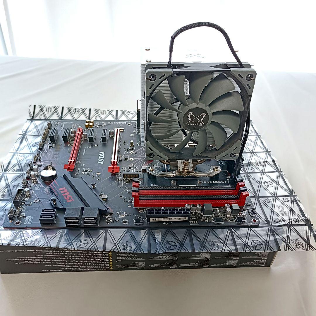 【動作確済】Ryzen7 5700X+MSI B450+虎徹MarkIIセット