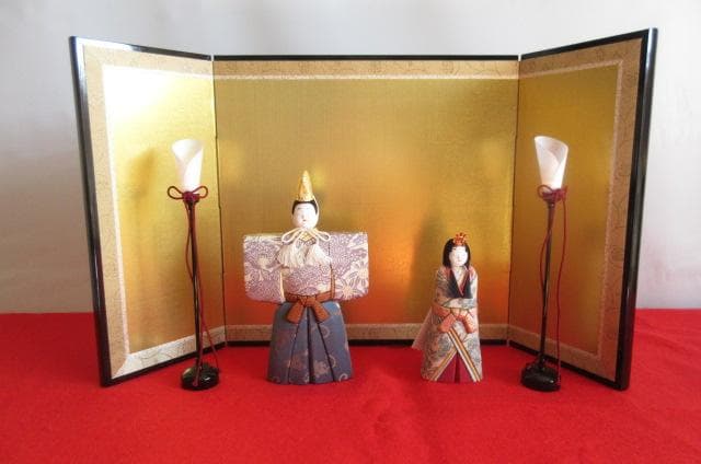 特別価格　人形作家　野村嘉光作　木目込み人形　親王びな