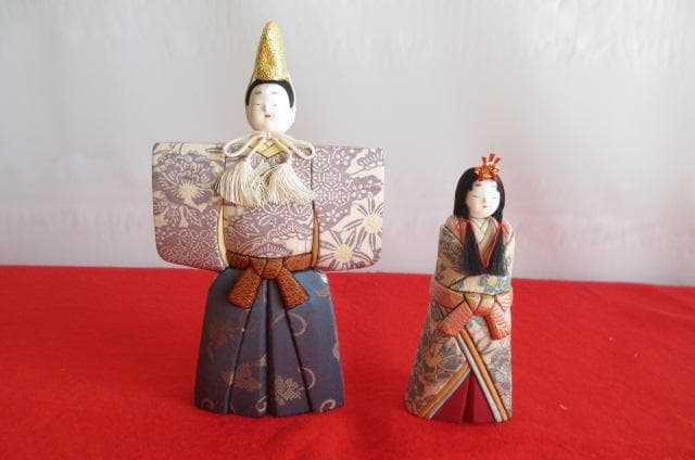 特別価格　人形作家　野村嘉光作　木目込み人形　親王びな