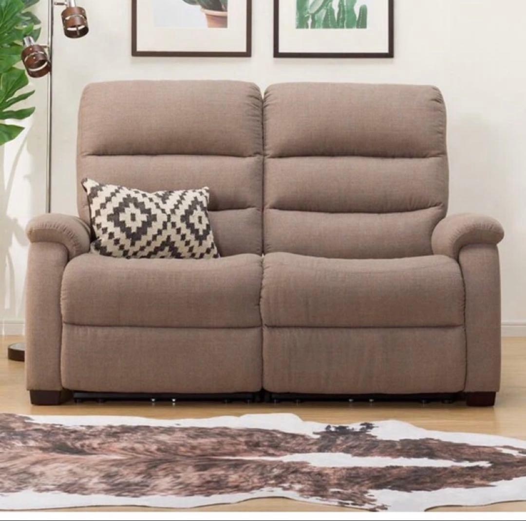 ニトリ NITORI 電動リクライニングソファ　Nビリーバ