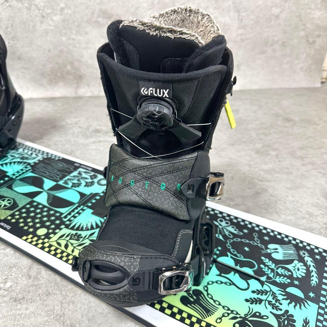 BURTON TALENT SCOUT 141cm FLUX スノボ 3点セット