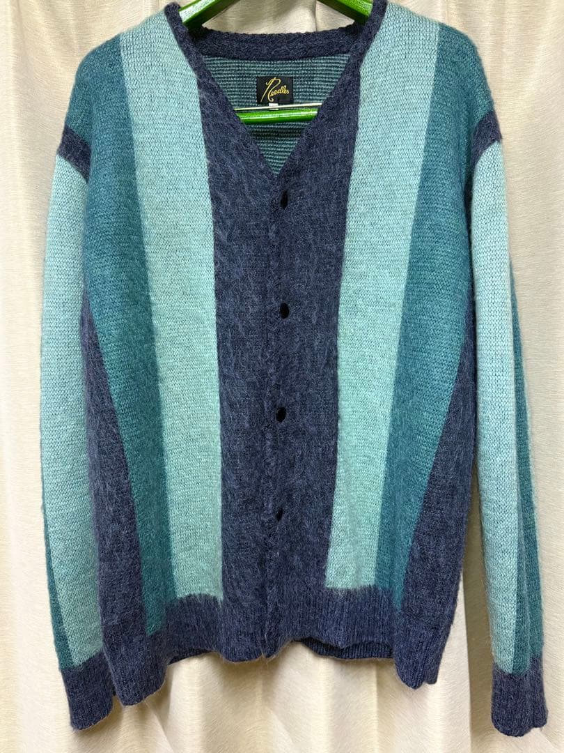 needles モヘア　カーディガン　マルチカラー　サイズM ニードルズ