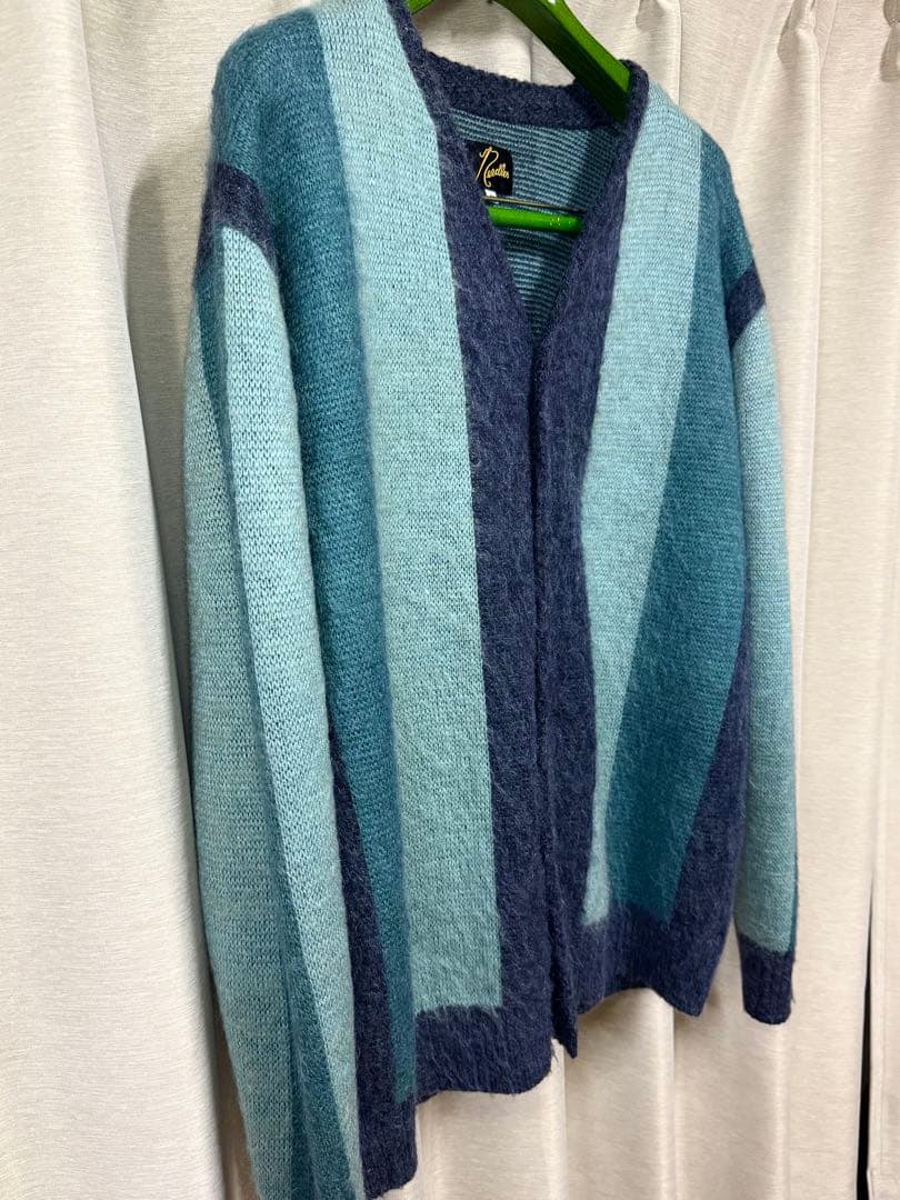 needles モヘア　カーディガン　マルチカラー　サイズM ニードルズ