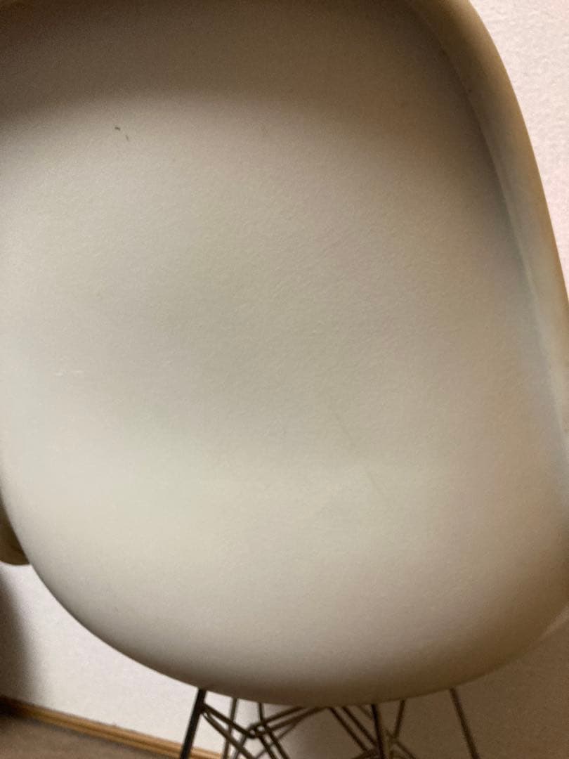 97年製イームズ シェルチェア FRP 合皮レザー モダニカ エッフェルベース