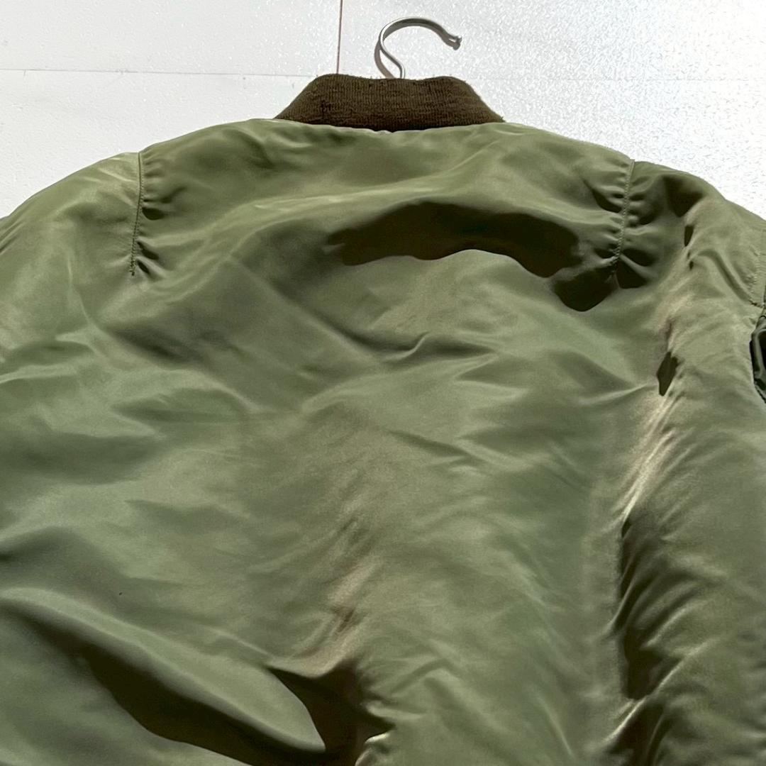 希少　初期　バズリクソンズ　B-15D　MOD　フライトジャケット　オリーブ　緑