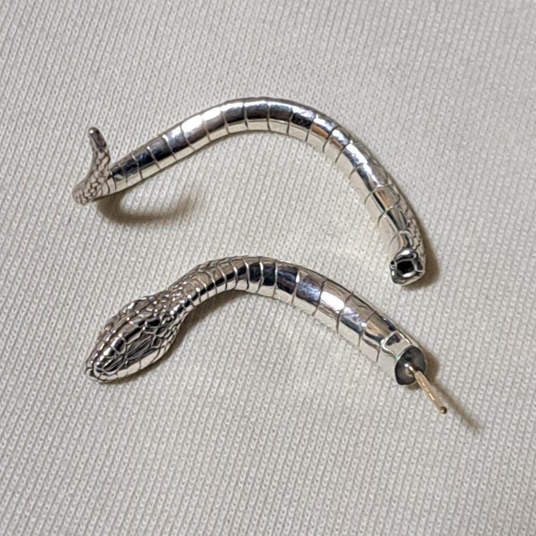 ELCAMI エルカミ シルバー 蛇 スネーク ピアス