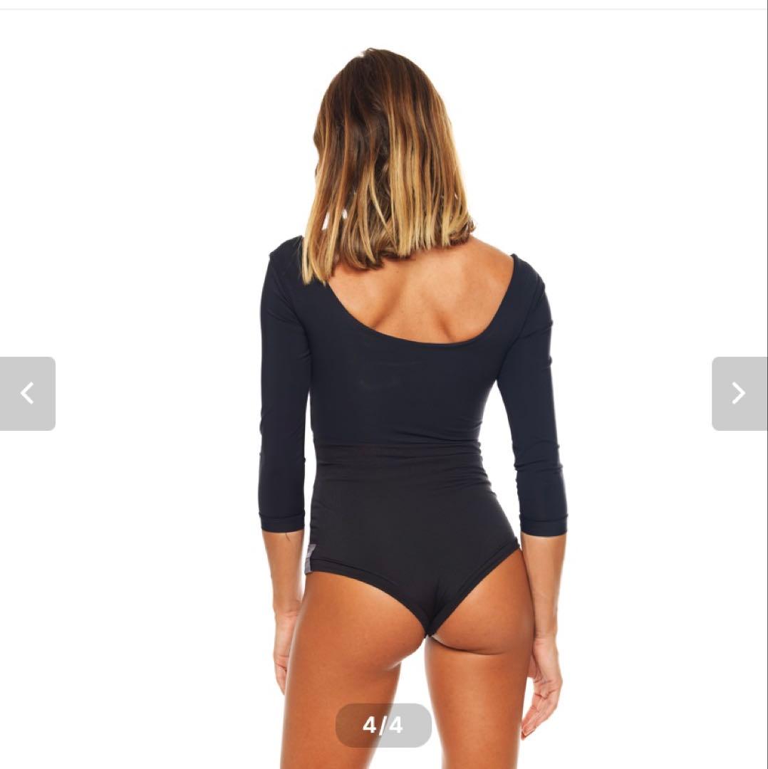 adalu MEZZALUNA Nero ワンピース水着