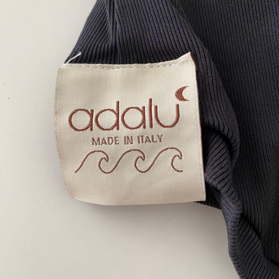 adalu MEZZALUNA Nero ワンピース水着