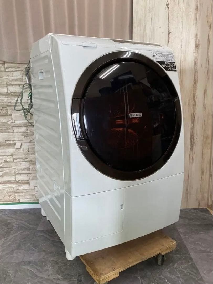 日立　HITACHI 2022年製 ドラム式洗濯乾燥機 BD-SG100GL
