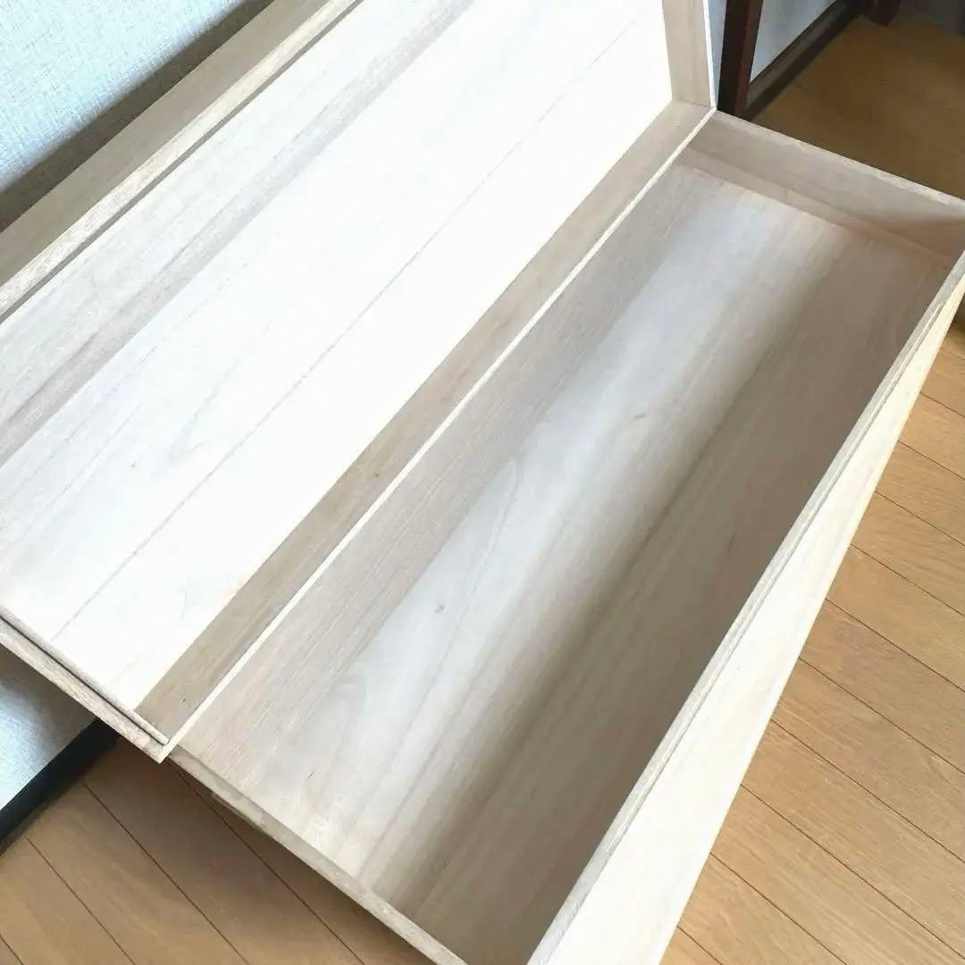 着物収納ケース　桐衣装ケース　3個組　桐たんす