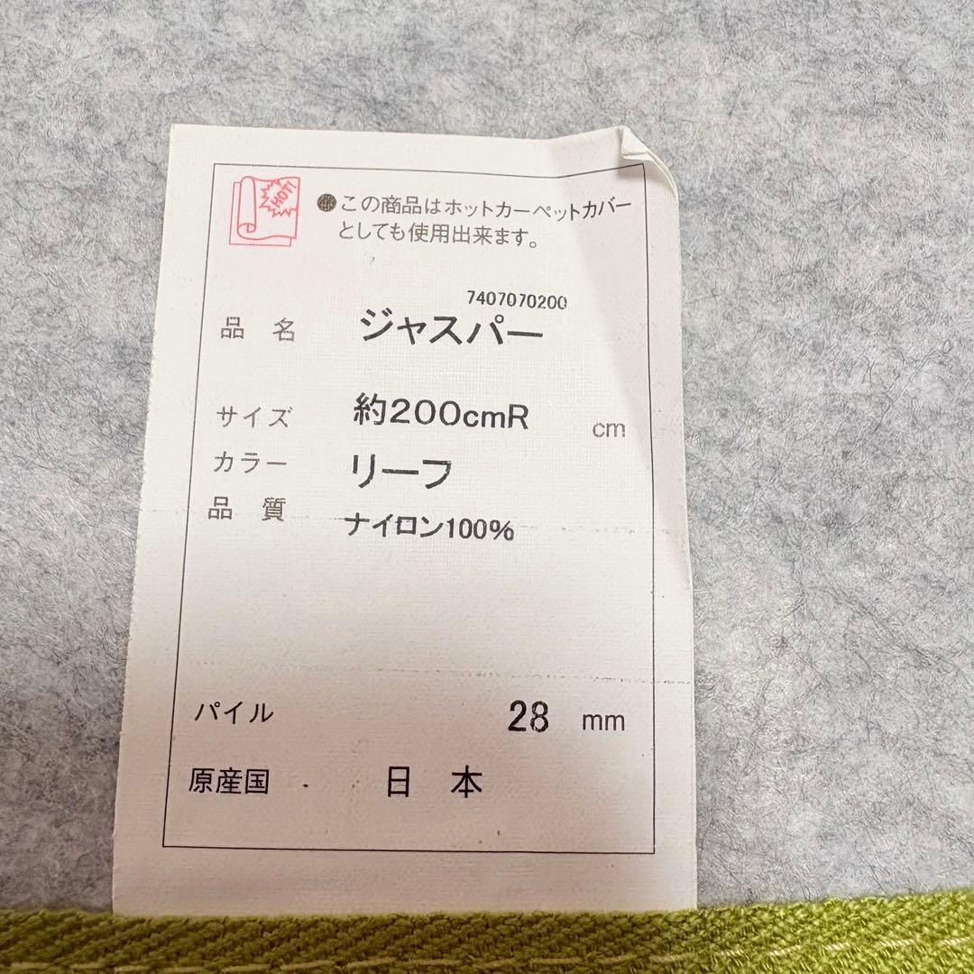 Prevell 高級ナイロン100% ジャスパー 200cm円形ラグ パイル