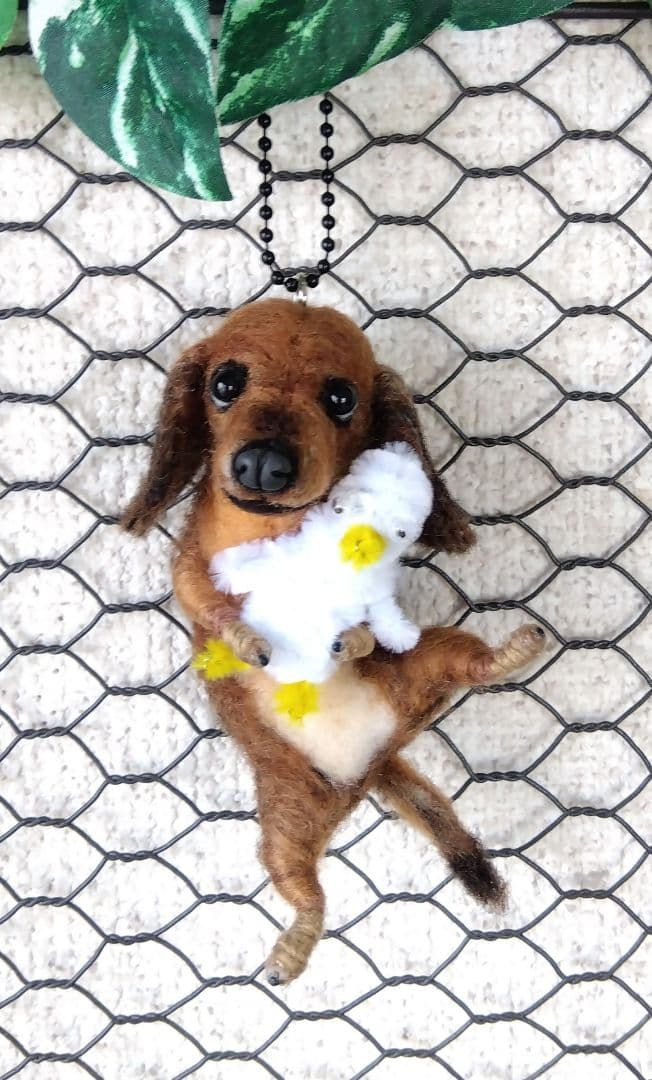 羊毛フェルト　トイプードル　チワワ　フレンチブルドッグ　ダックス