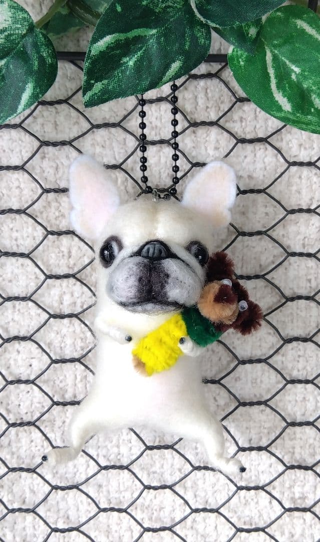 羊毛フェルト　トイプードル　チワワ　フレンチブルドッグ　ダックス