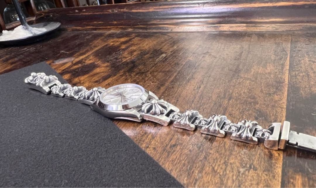 時計ベルト　人気商品　新型連続クロスベルト　17cm