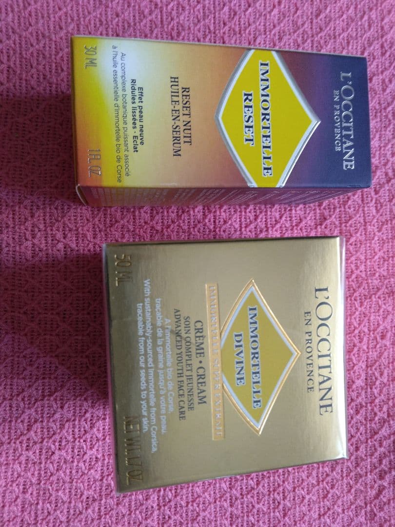 ロクシタン ディヴァインクリーム.オーバーナイトセラム