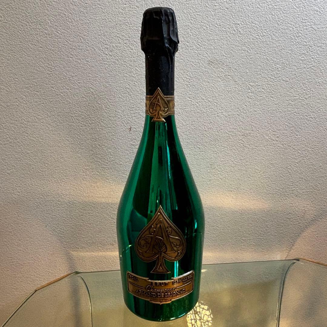 NA1963 未開栓! アルマンド マスターズ グリーン 保存袋付き 750m