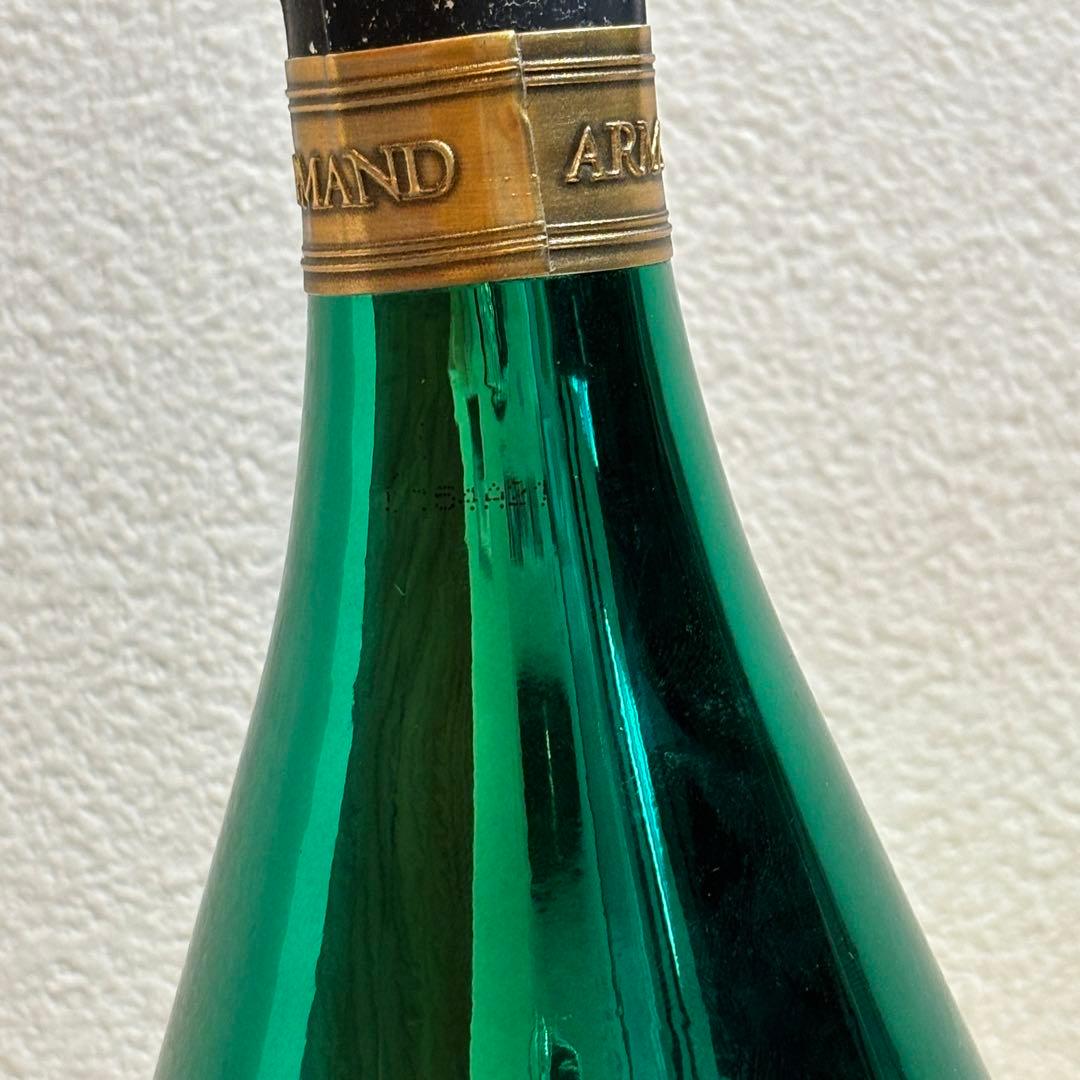 NA1963 未開栓! アルマンド マスターズ グリーン 保存袋付き 750m