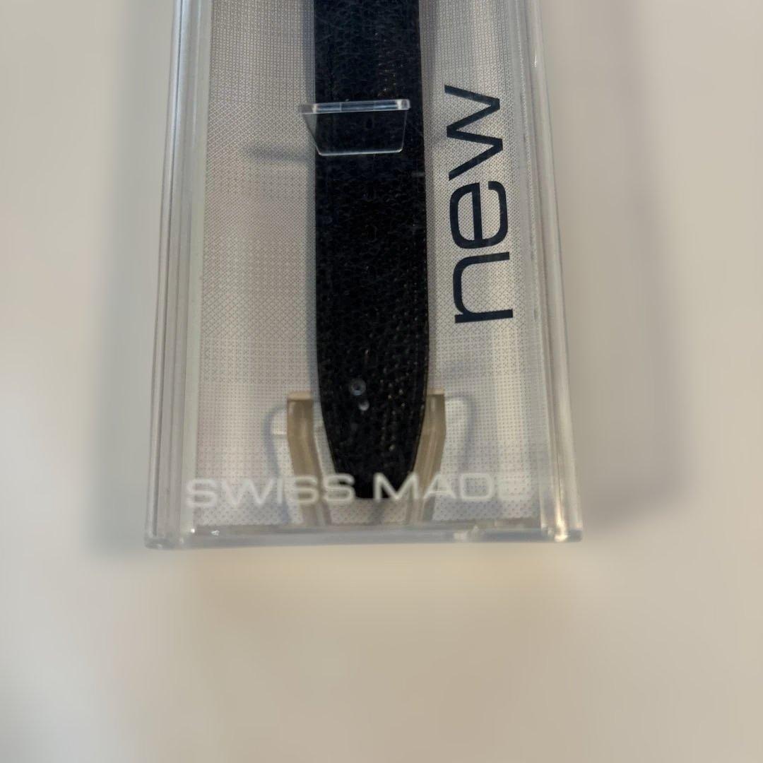 Swatch 自動巻き ブラック 時計 ほぼ未使用