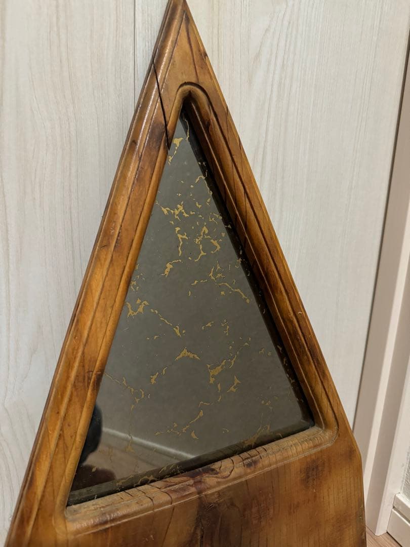 vintage 壁掛け　鏡　ミラー