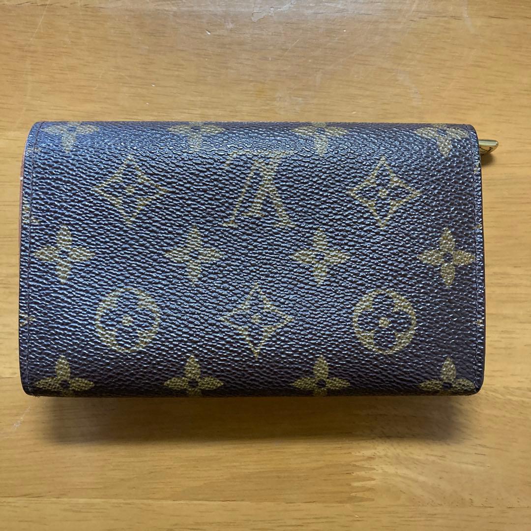 LOUIS VUITTON 二つ折り財布　 ブラウン　M61730