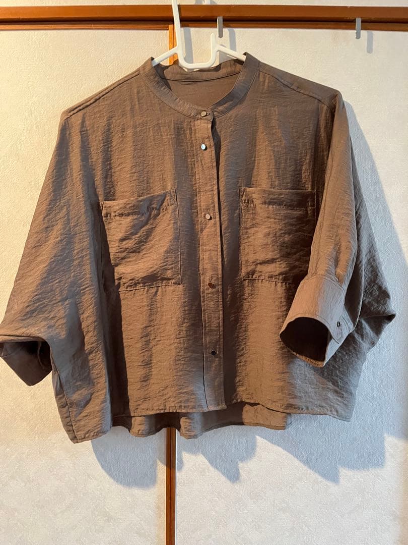 【新品同様】シアーシャツ　SHIPS