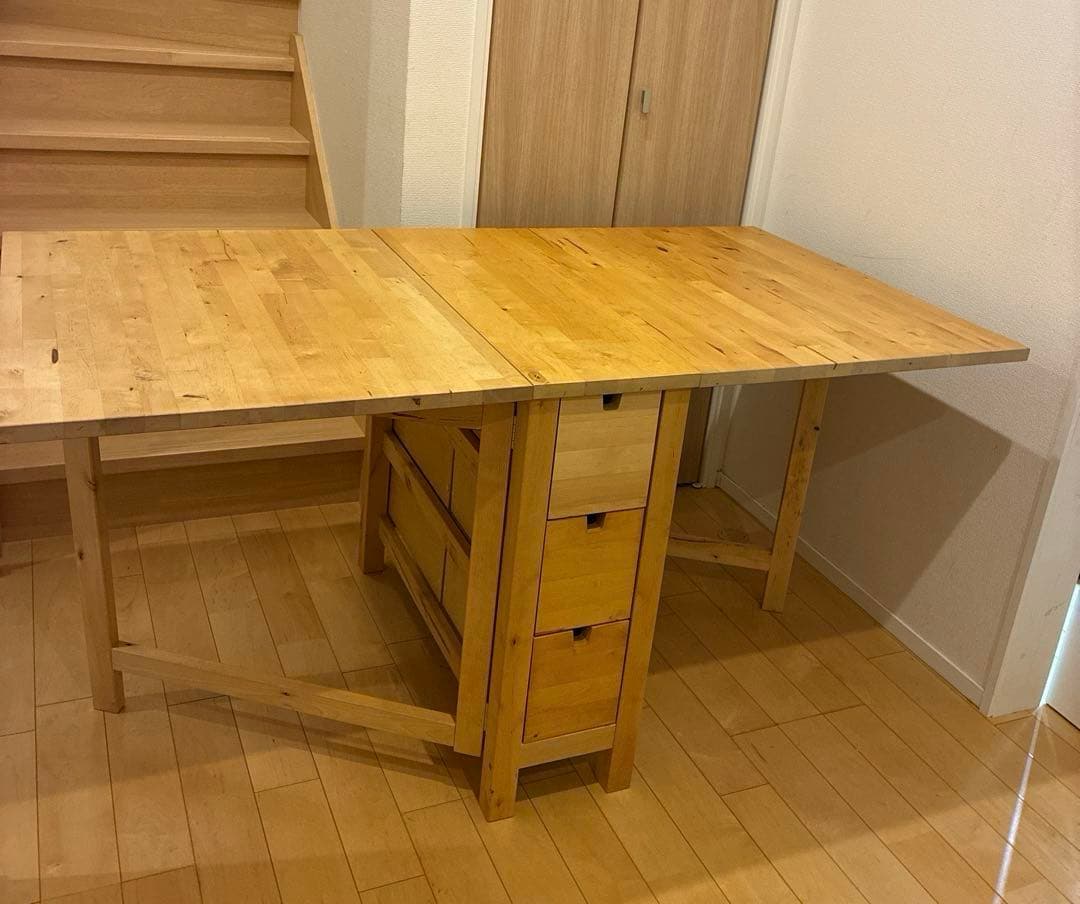 イケア(IKEA) ノールデン(NORDEN) ゲートレッグテーブル
