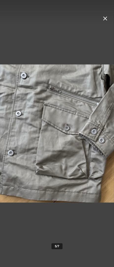 新品25SS COMME des GARÇONS グレー ジャケット S