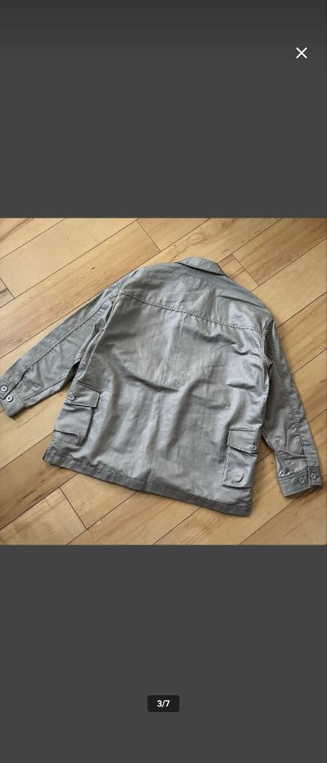 新品25SS COMME des GARÇONS グレー ジャケット S