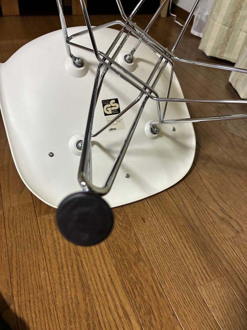 イームズ/Eamesシェルチェア ホワイト×オレンジ