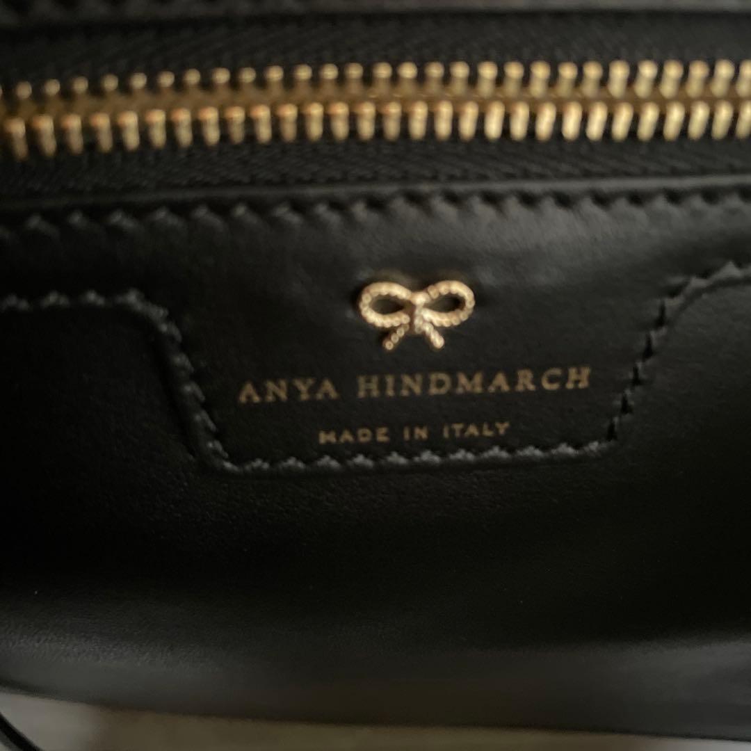 超美品アニヤハインドマーチ　ステッカーズトートバッグ